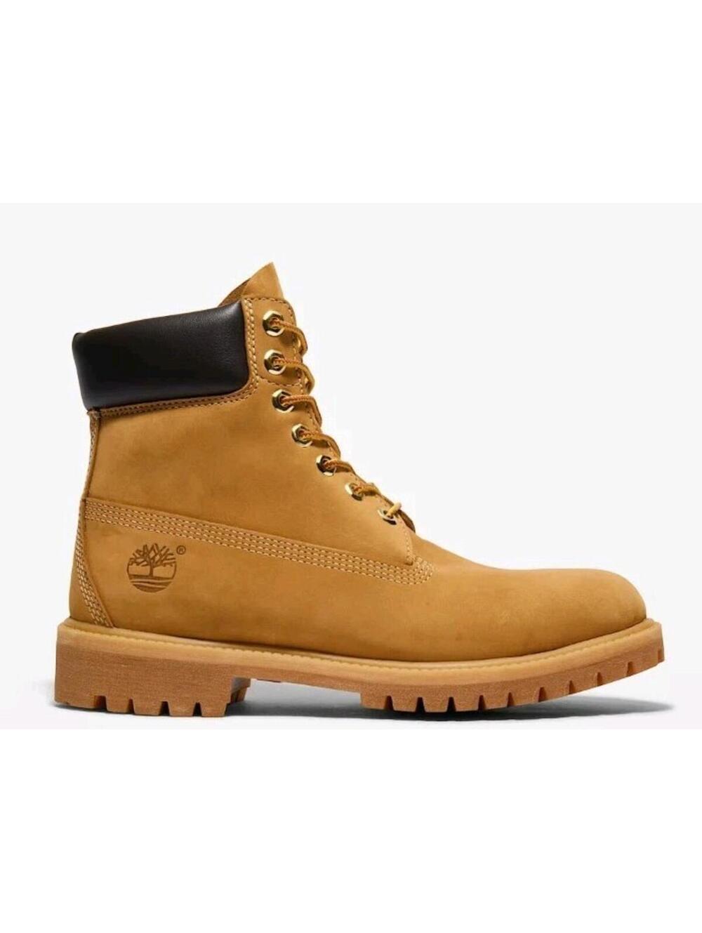 Timberland TB010061 6'' Premium Men's Boots Wheat Nubuck 8 - Yellow